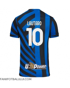 Inter Milan Lautaro Martinez #10 Tricou Fotbal Replică 2024-25 Barbati Acasa